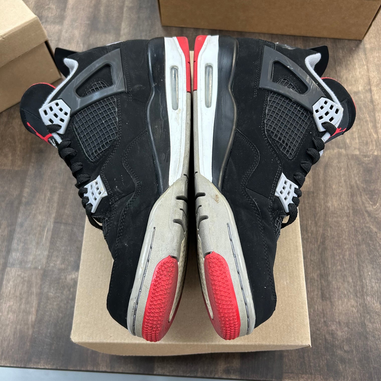 Bred Jordan 4 (2019) (USED, No Box)