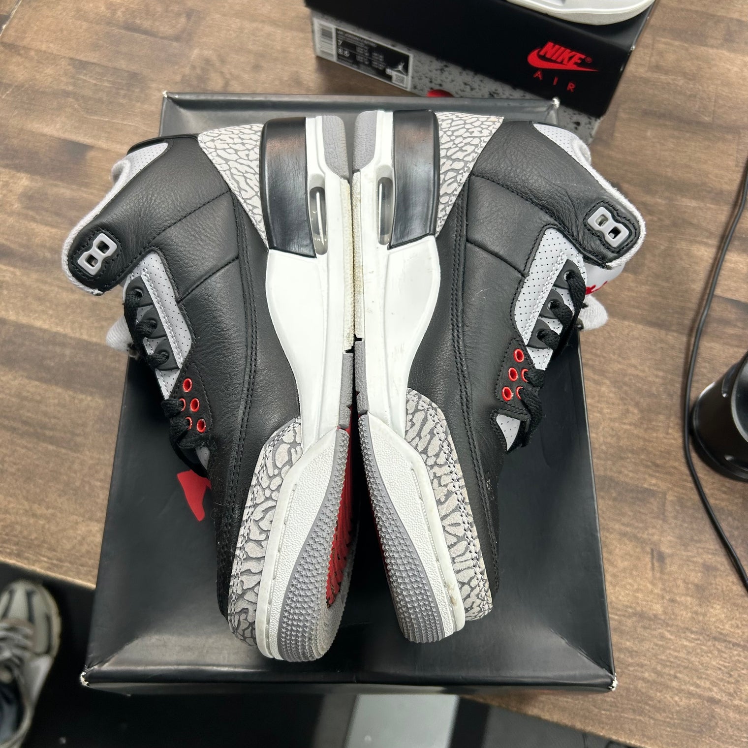 Black Cement Jordan 3 (2024) (USED)