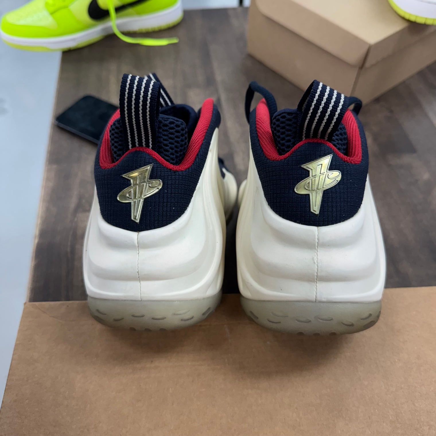 Olympic Foamposite One (USED, No Box)