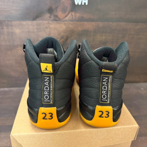 Jordan 12 Retro Black University Gold (GS) Size 6Y (Pre-Owned) - Image 3