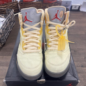 Jordan 5 Retro Off-White Sail Size 11 (Pre-Owned) - Image 3