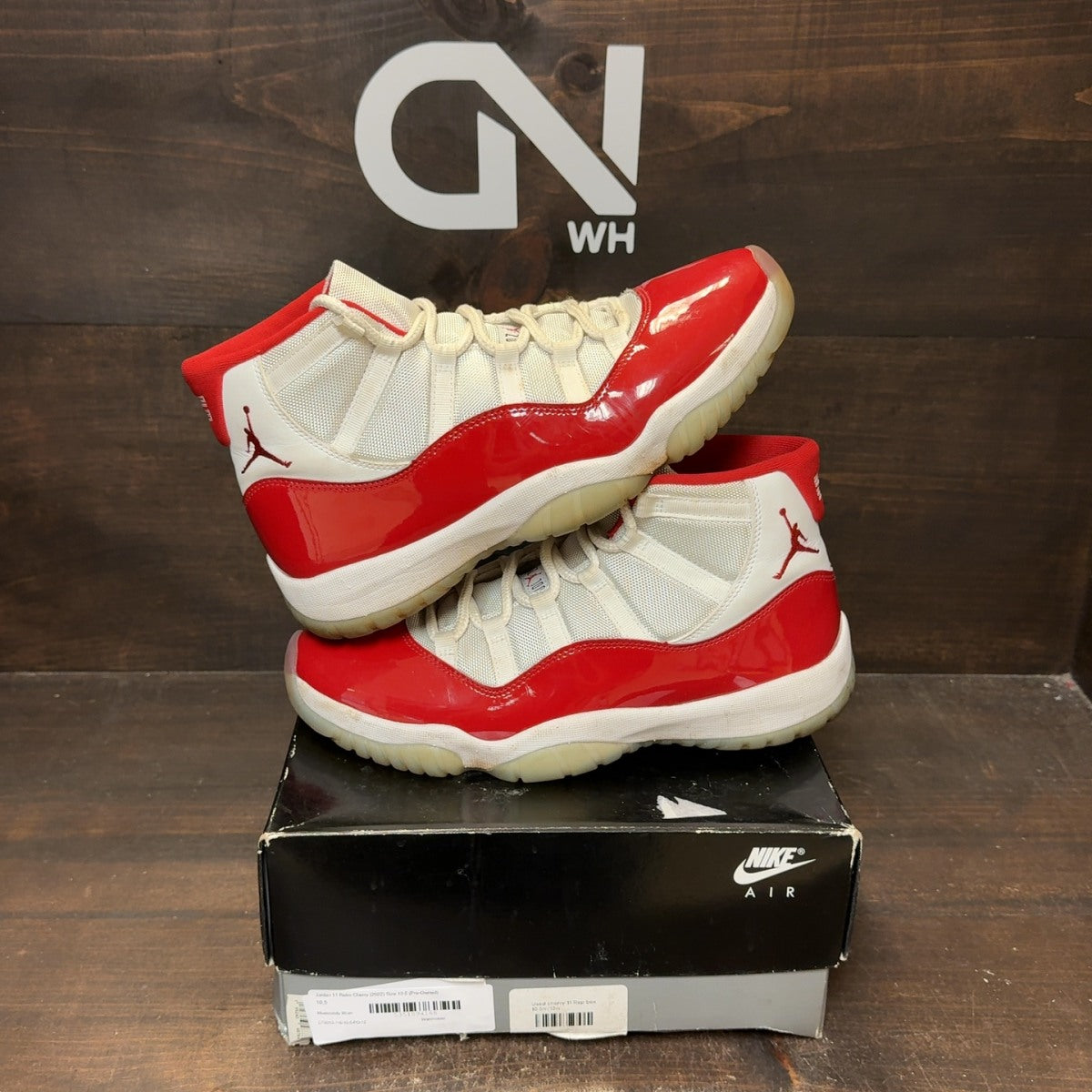 Jordan 11 Retro Cherry (2022) Size 10.5 (Pre-Owned) - Image 1