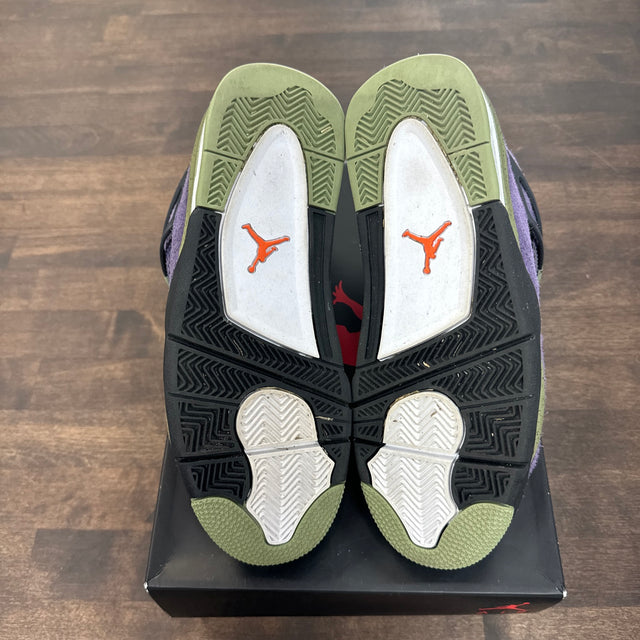 (W) Canyon Purple Jordan 4 (USED)