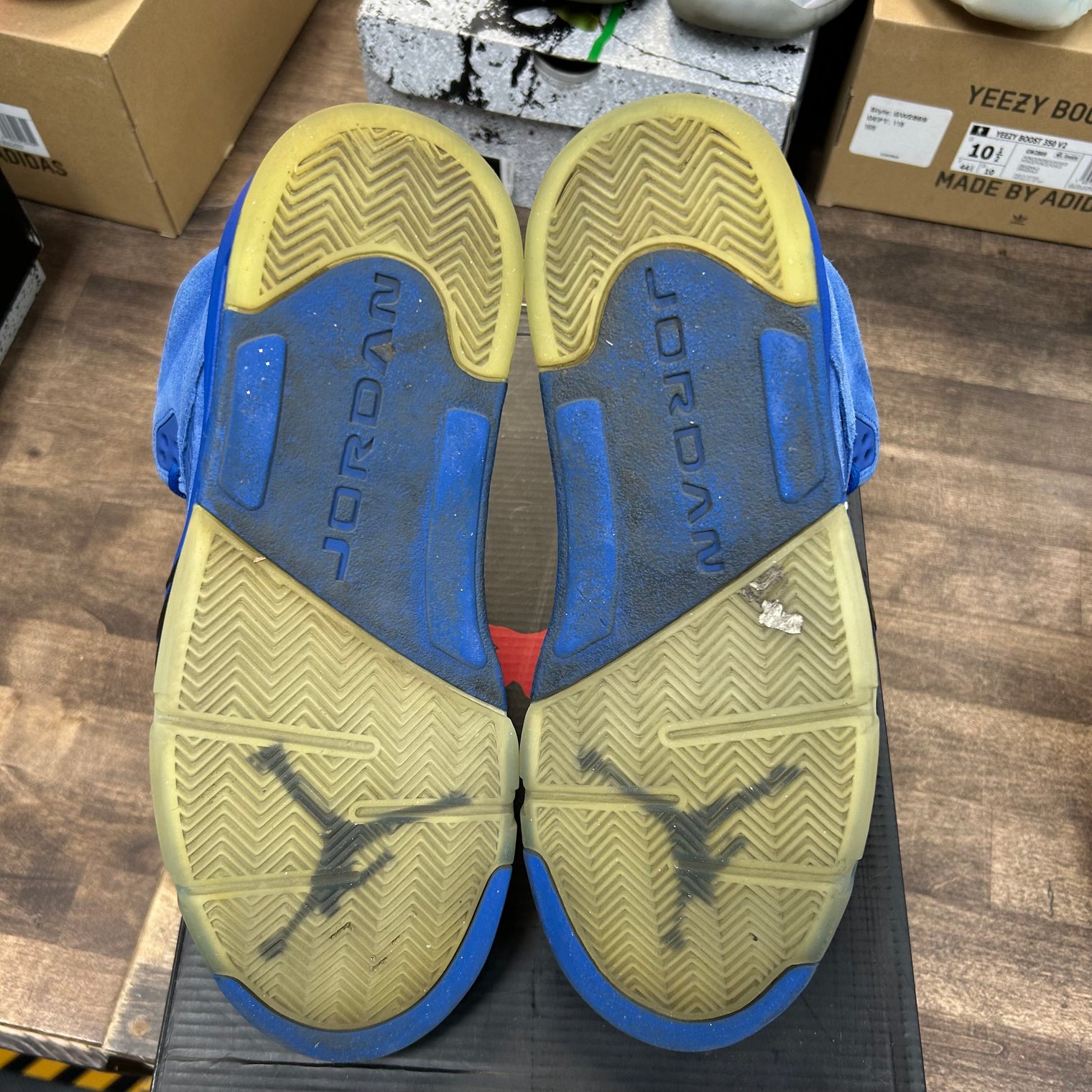 Blue Suede Jordan 5 Retro (USED)