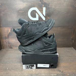 Jordan 4 Retro Black Cat (2020) Size 10 (Pre-Owned) - front
