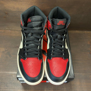 Jordan 1 Retro High Bred Toe Size 9 (Pre-Owned) - tag