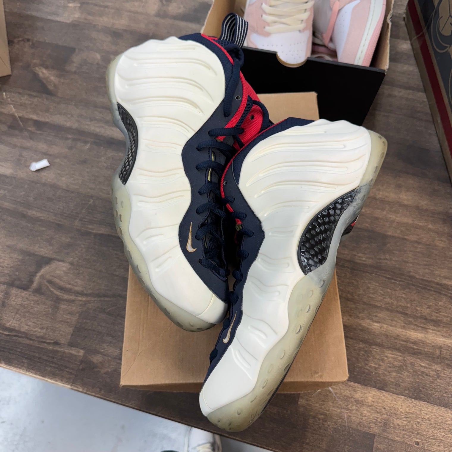 Olympic Foamposite One (USED, No Box)