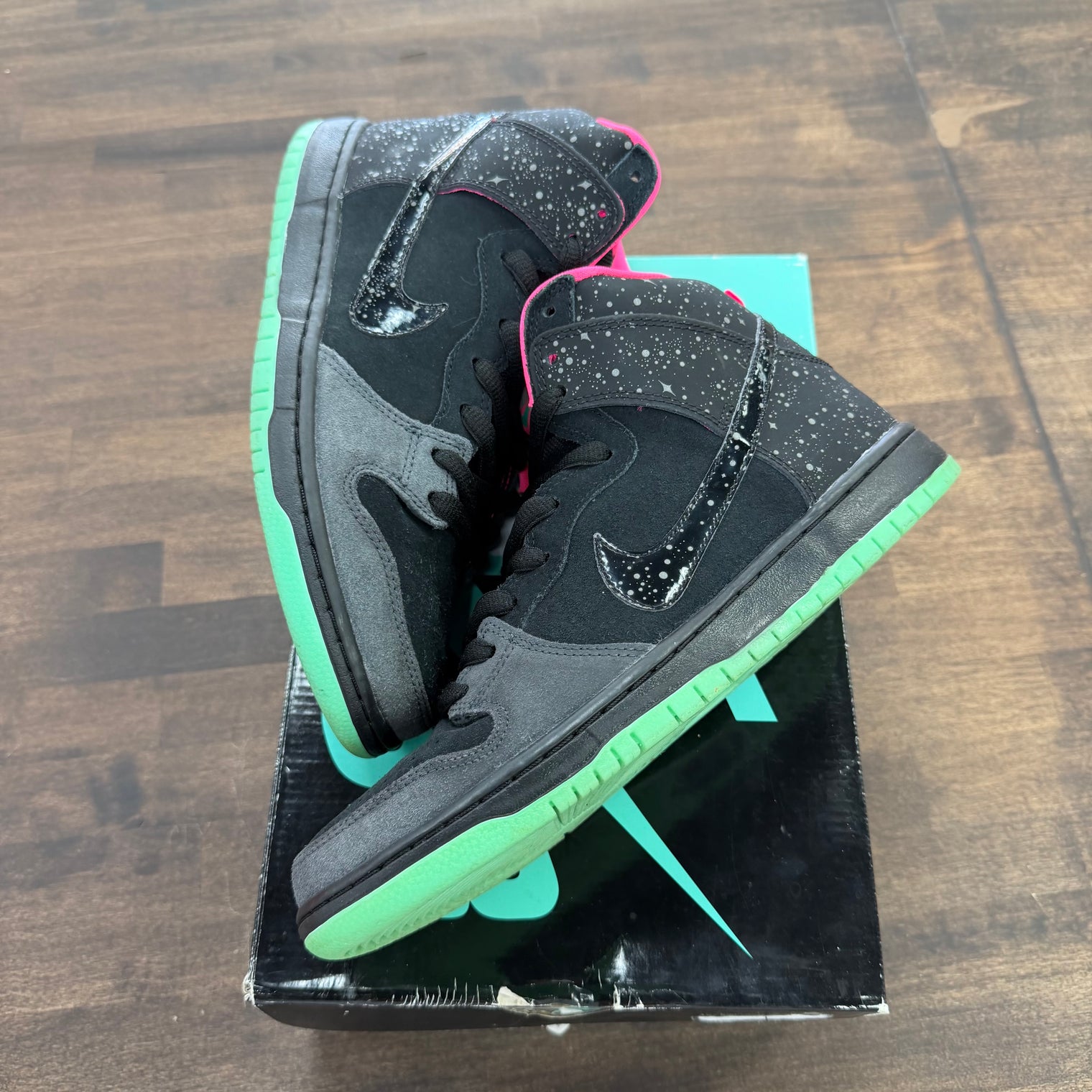 Premier Northern Lights Nike SB Dunk High (USED)
