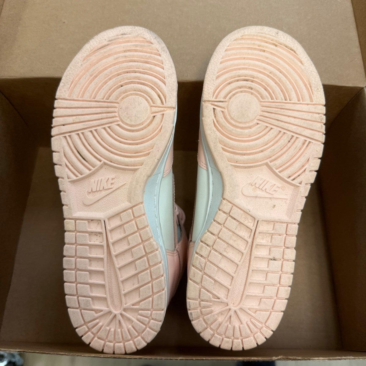 Nike Dunk High Sail Crimson Tint (Women's) Size 6.5W (Pre-Owned) - Image 4