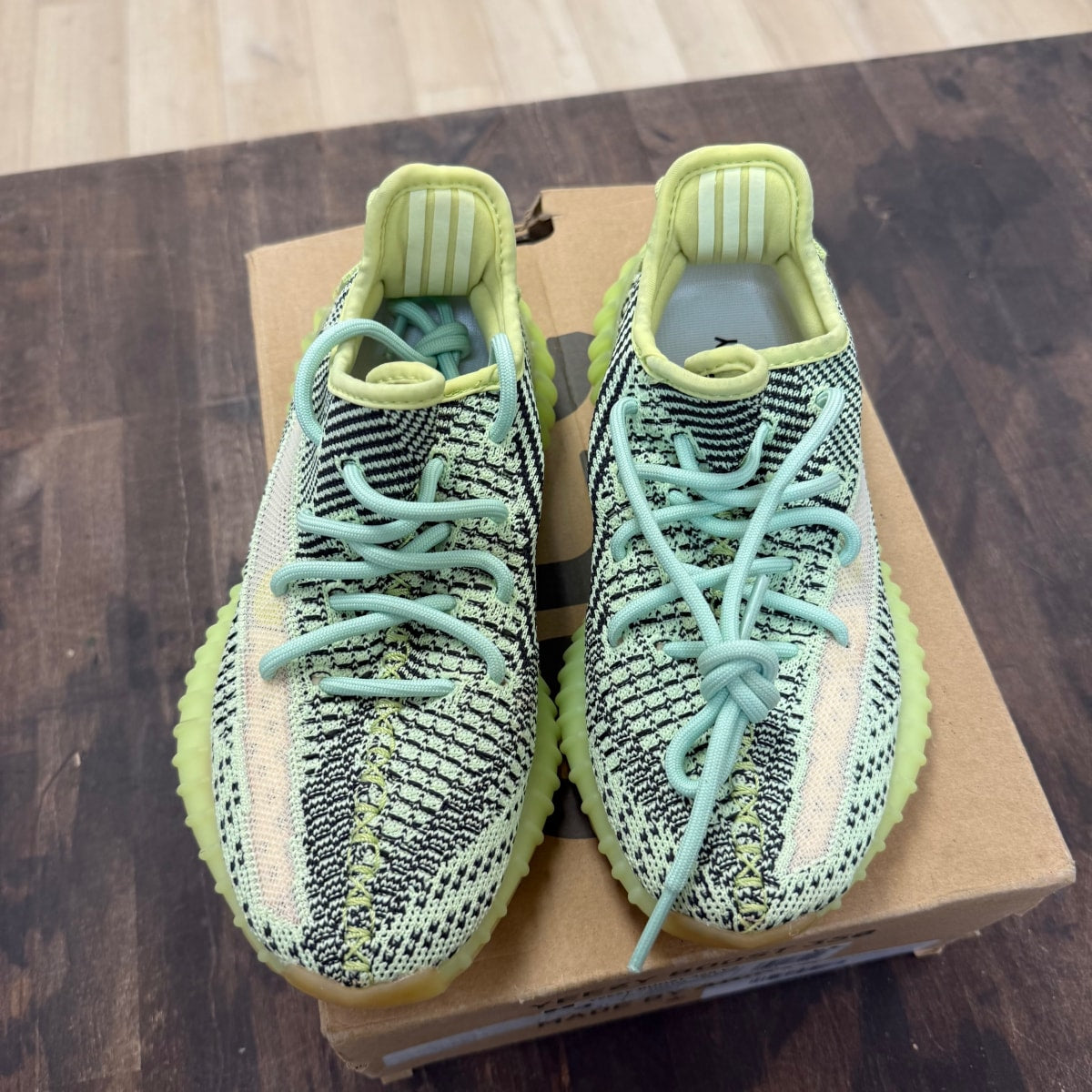 adidas Yeezy Boost 350 V2 Yeezreel (Non-Reflective) Size 4 (Pre-Owned) - Image 2