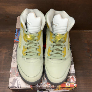 Jordan 5 Retro Jade Horizon Size 12 (Pre-Owned) - tag