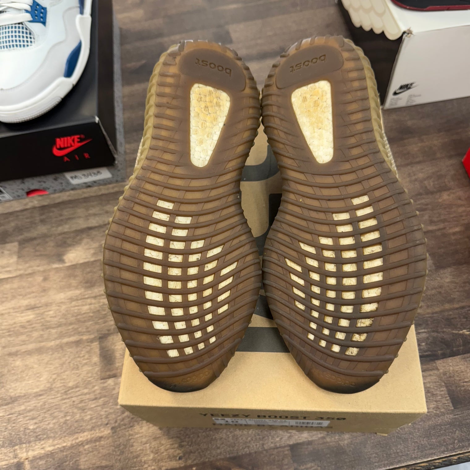 Sand Taupe Yeezy 350 (USED, no insoles)