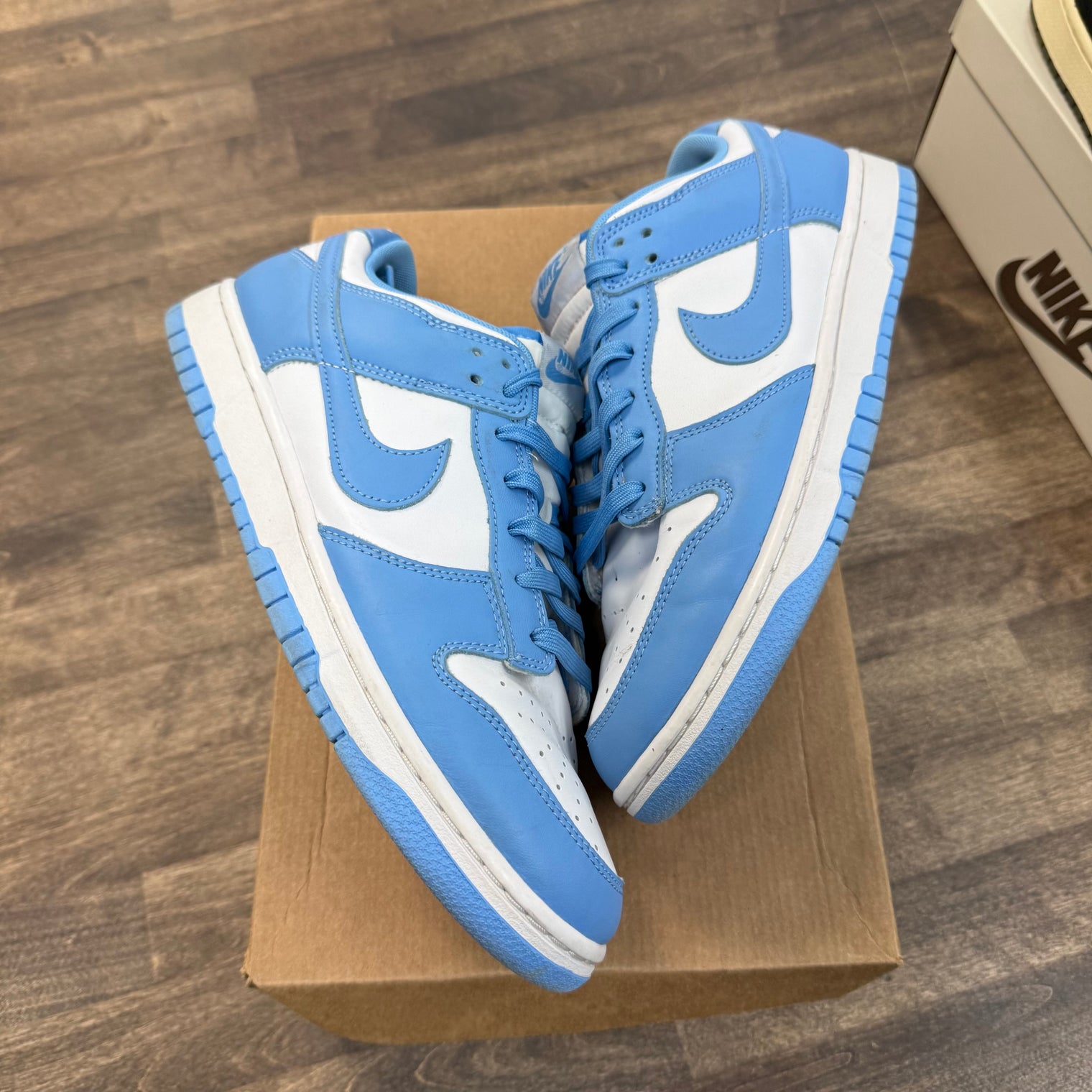 UNC Dunk Low (USED, No Box)