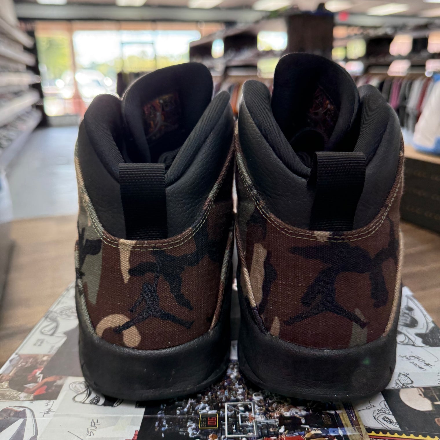 Woodland Camo Jordan 10 Retro (USED)