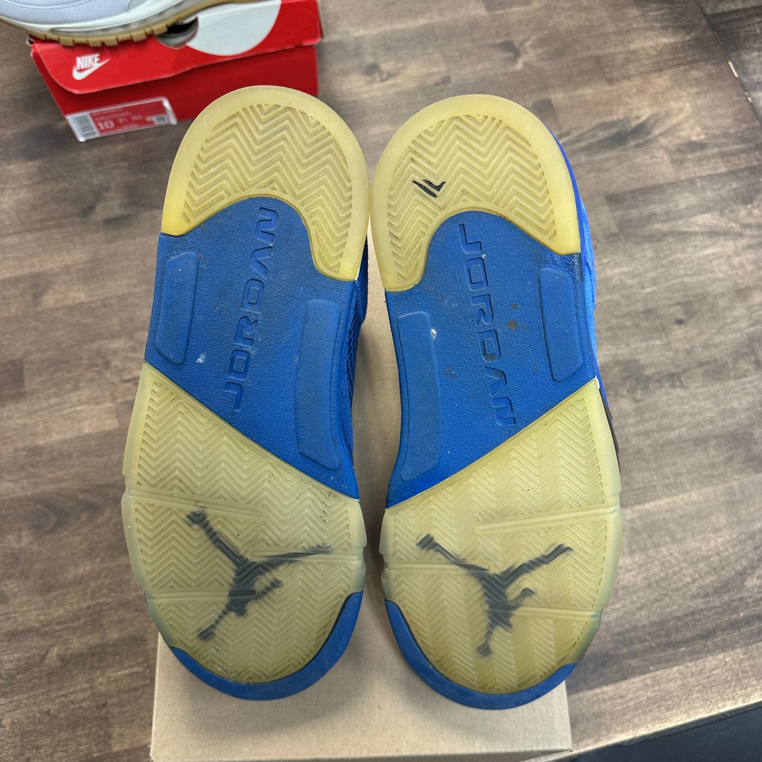 Blue Suede Jordan 5 Retro (USED, No Box)