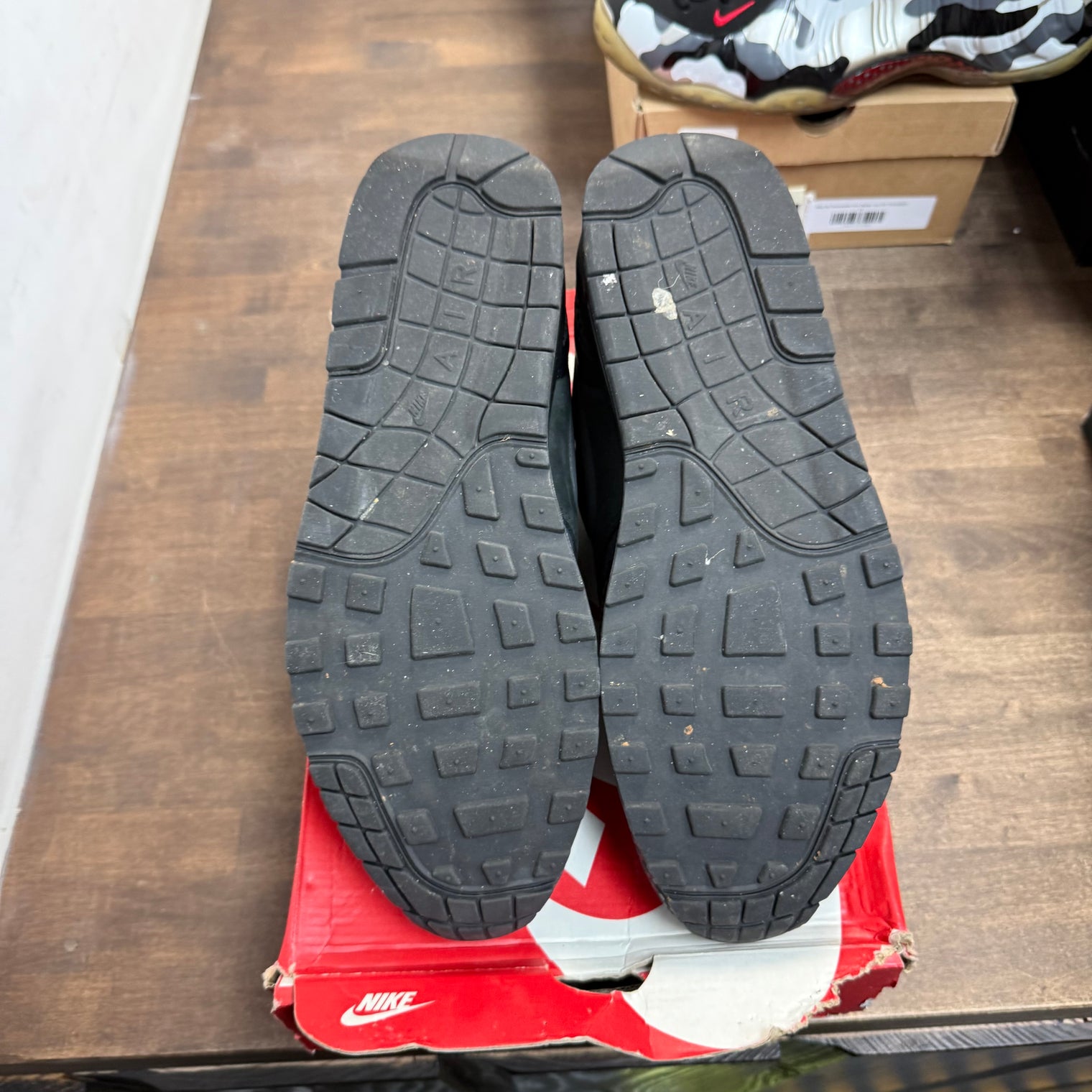 Nike Air Max 1 Black/Black-Bonsai (US 13) (USED)