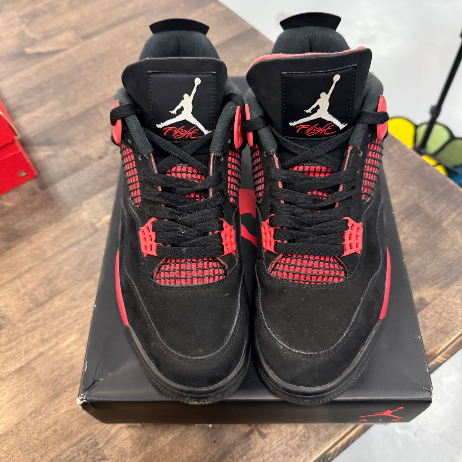 Red Thunder Jordan 4 Retro (USED)
