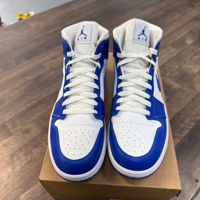 (W) Kentucky Jordan 1 Mid (USED,No Box)