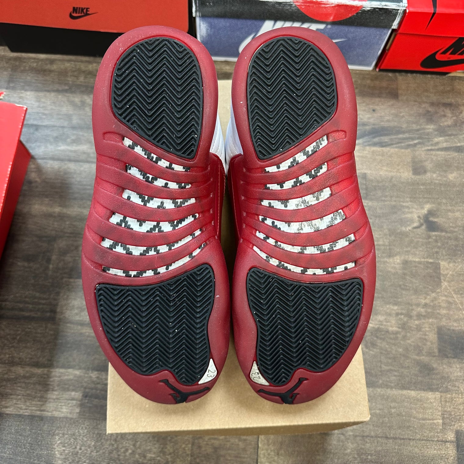Cherry Jordan 12 Retro (USED, No Box)
