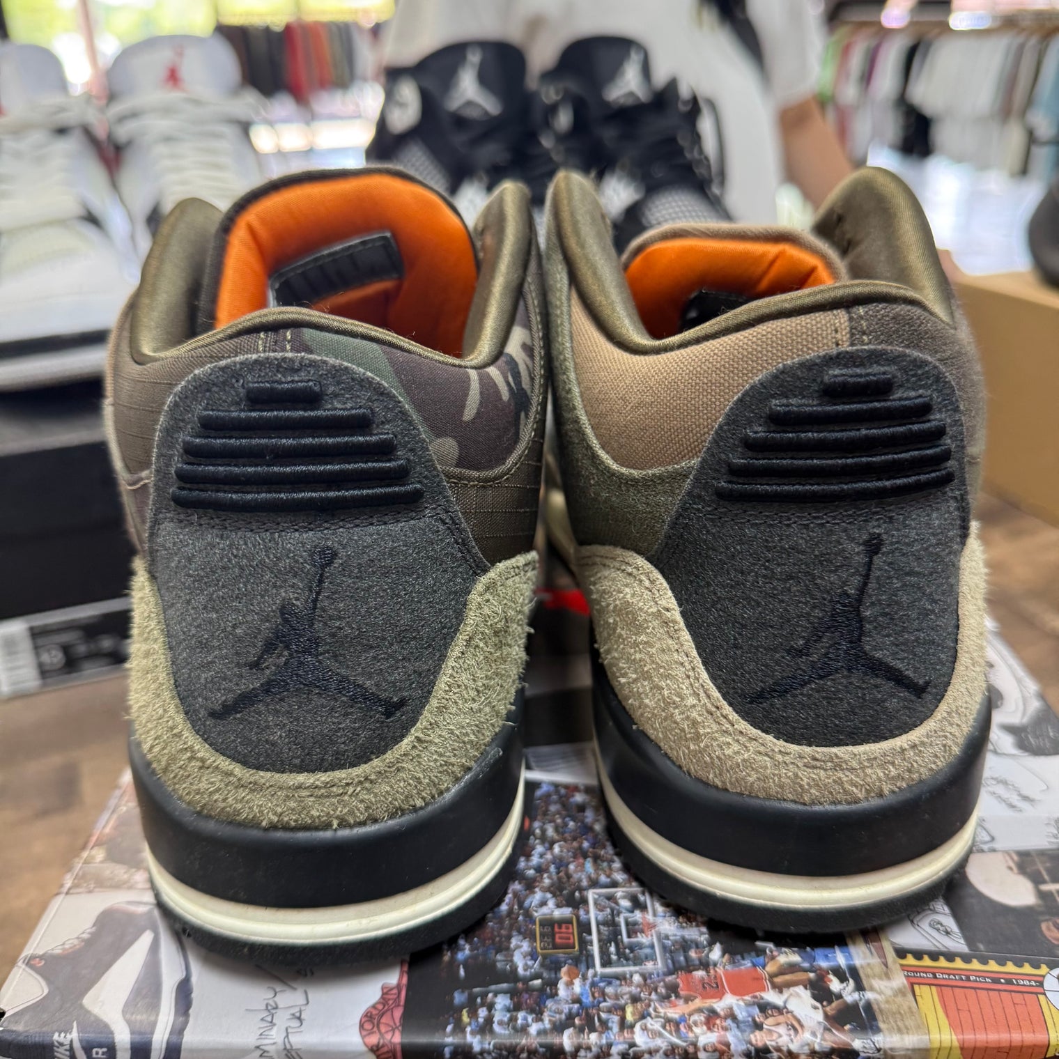 Patchwork Camo Jordan 3 Retro (USED)