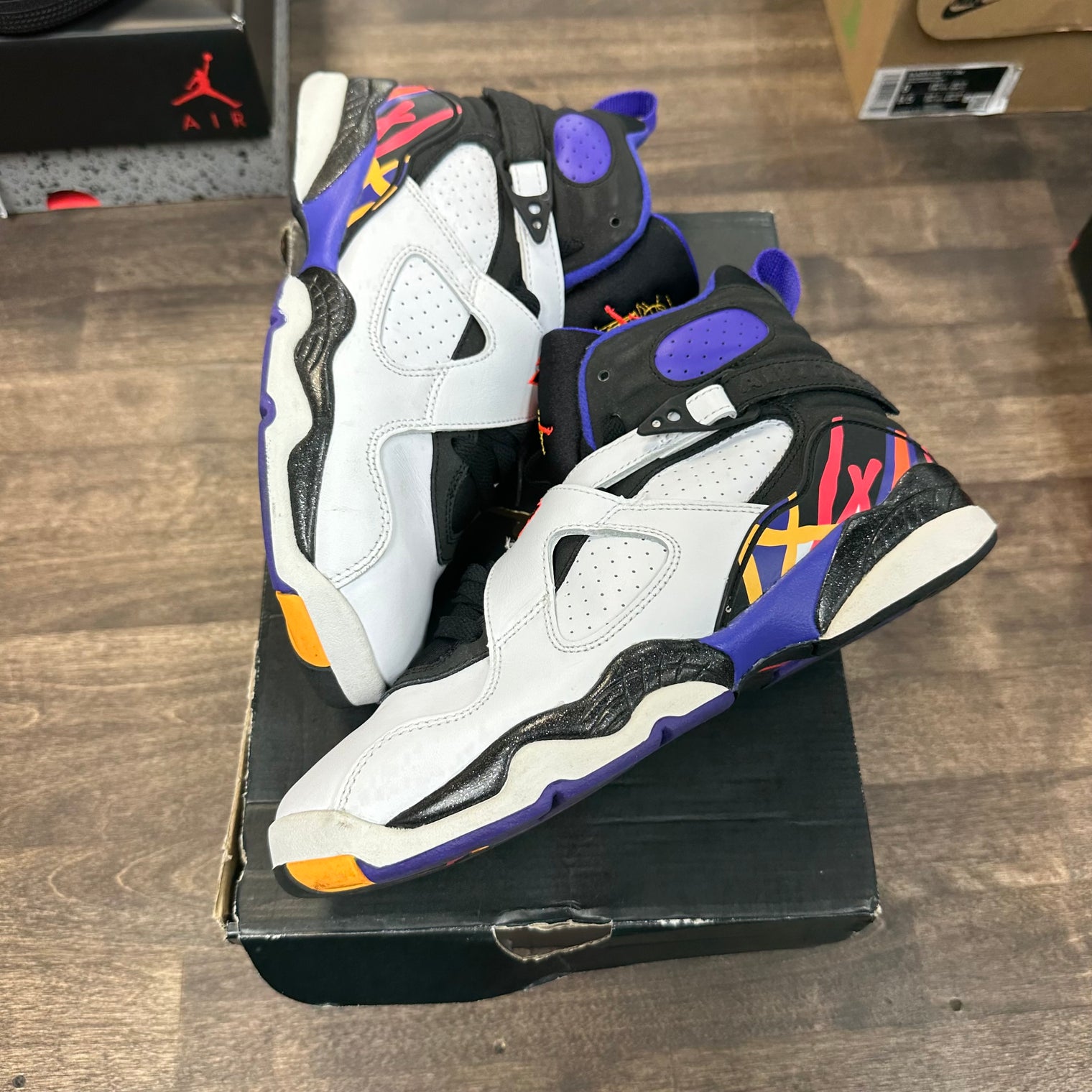 Threepeat Jordan 8 (GS) (USED)