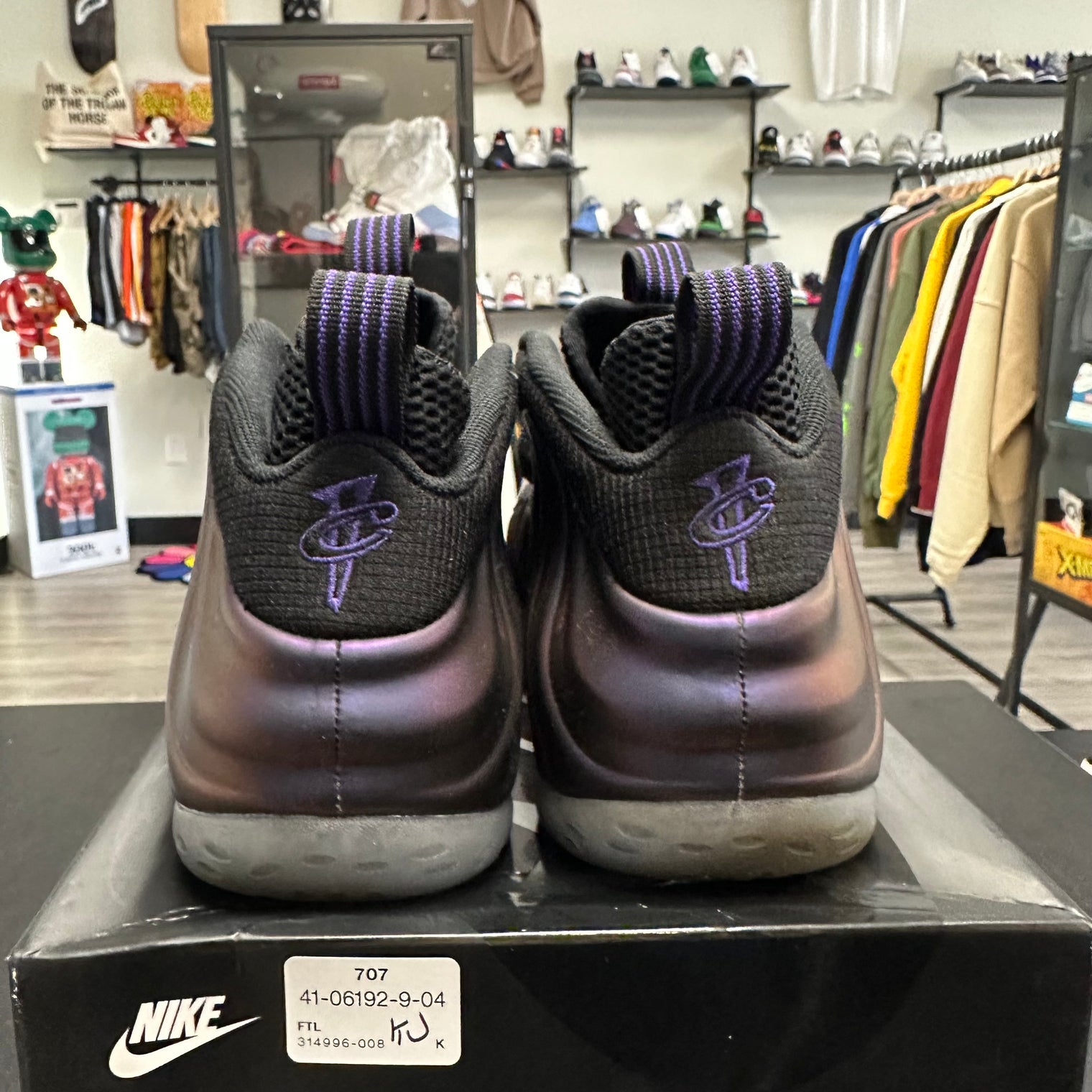 Nike Air Foamposite Egg Plant 2017(USED)