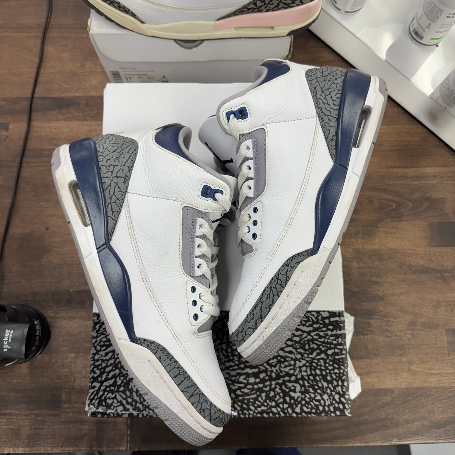 Midnight Navy Jordan 3 Retro (USED)