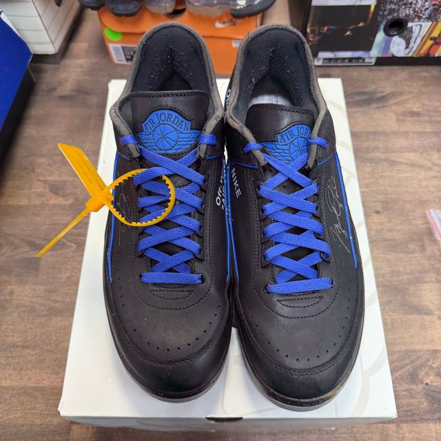 Off-White Black Blue Jordan 2 Low (USED)