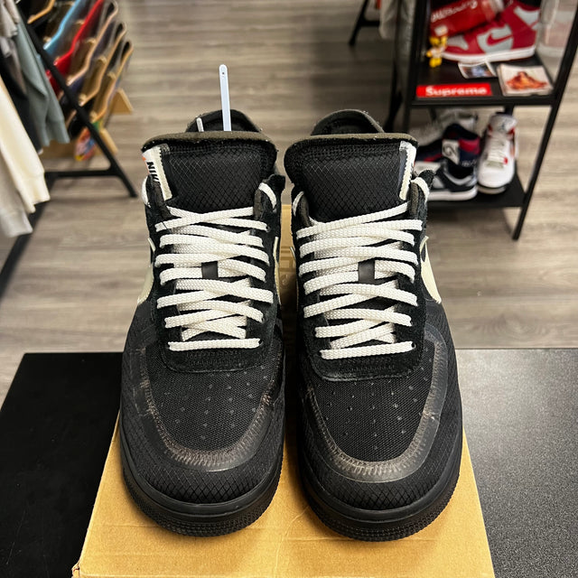 Off-White Black White Air Force 1 (USED)