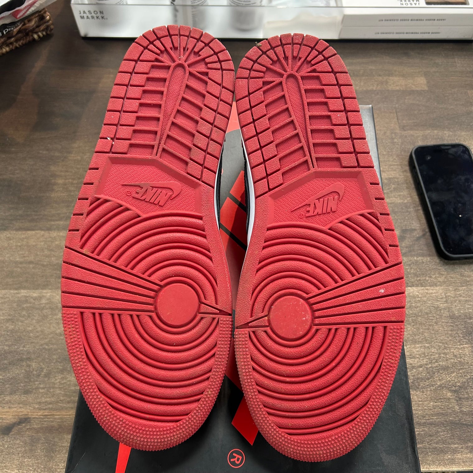 Black Toe Jordan 1 Low OG (USED)