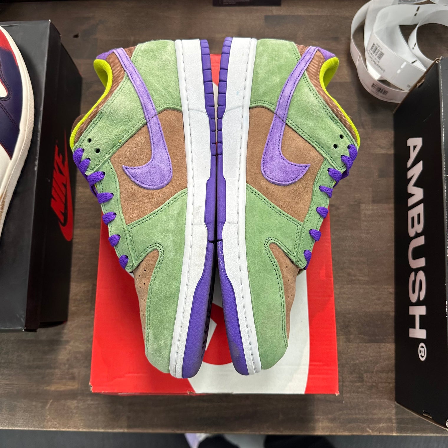 Veneer Dunk Low (USED)