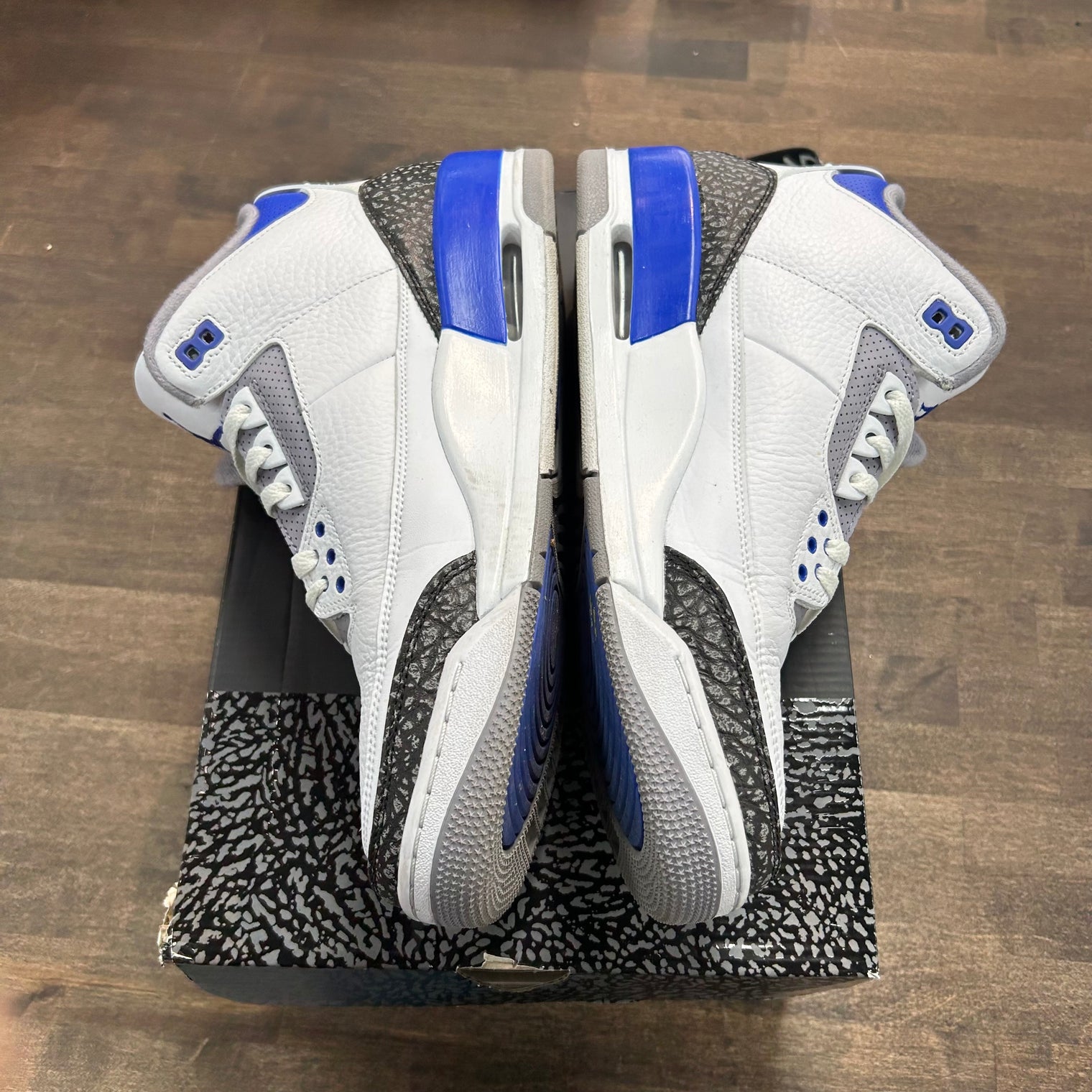 Racer Blue Jordan 3 Retro (USED)