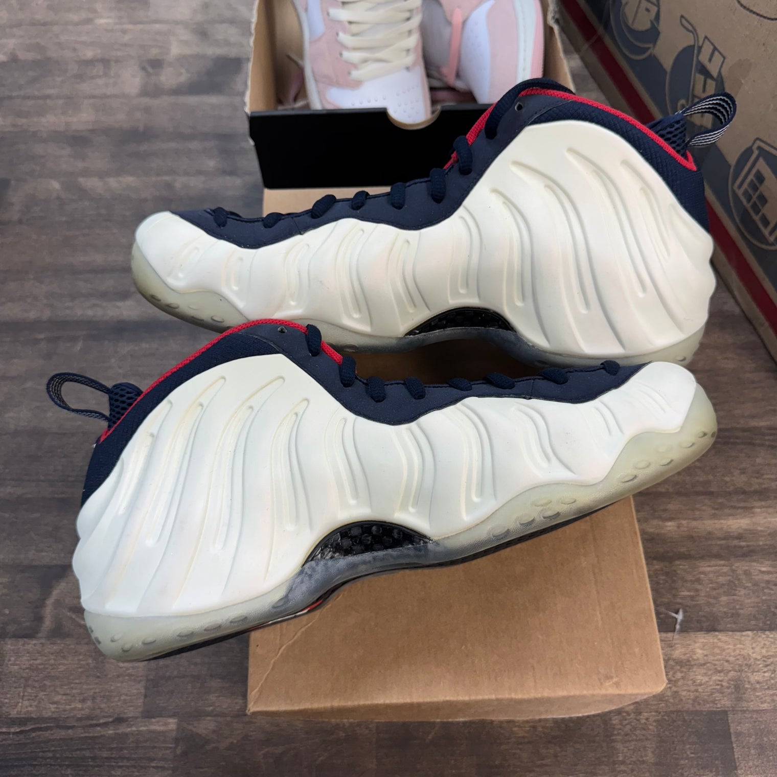 Olympic Foamposite One (USED, No Box)
