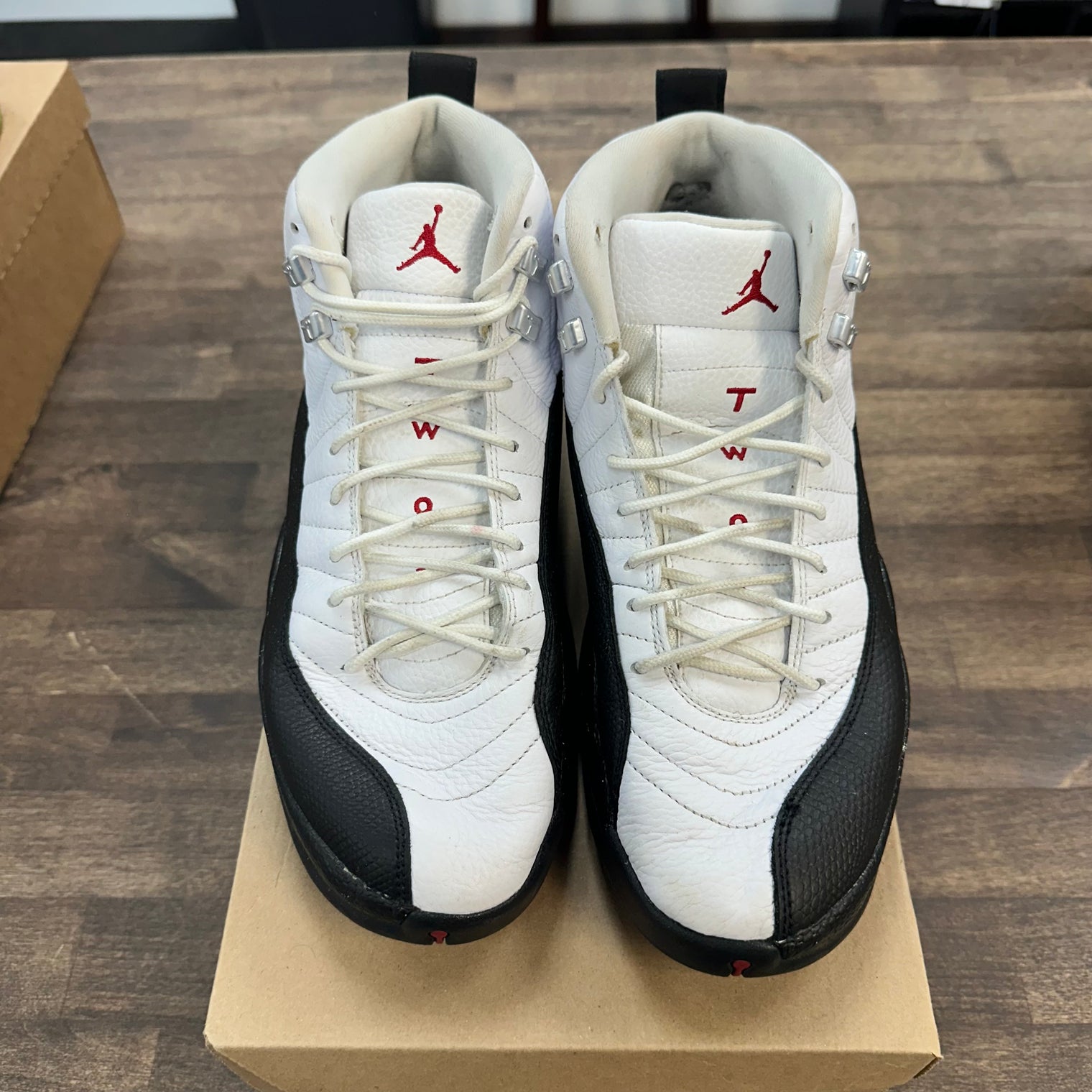 Air Jordan 12 Retro Taxi Flip (USED, No Box)