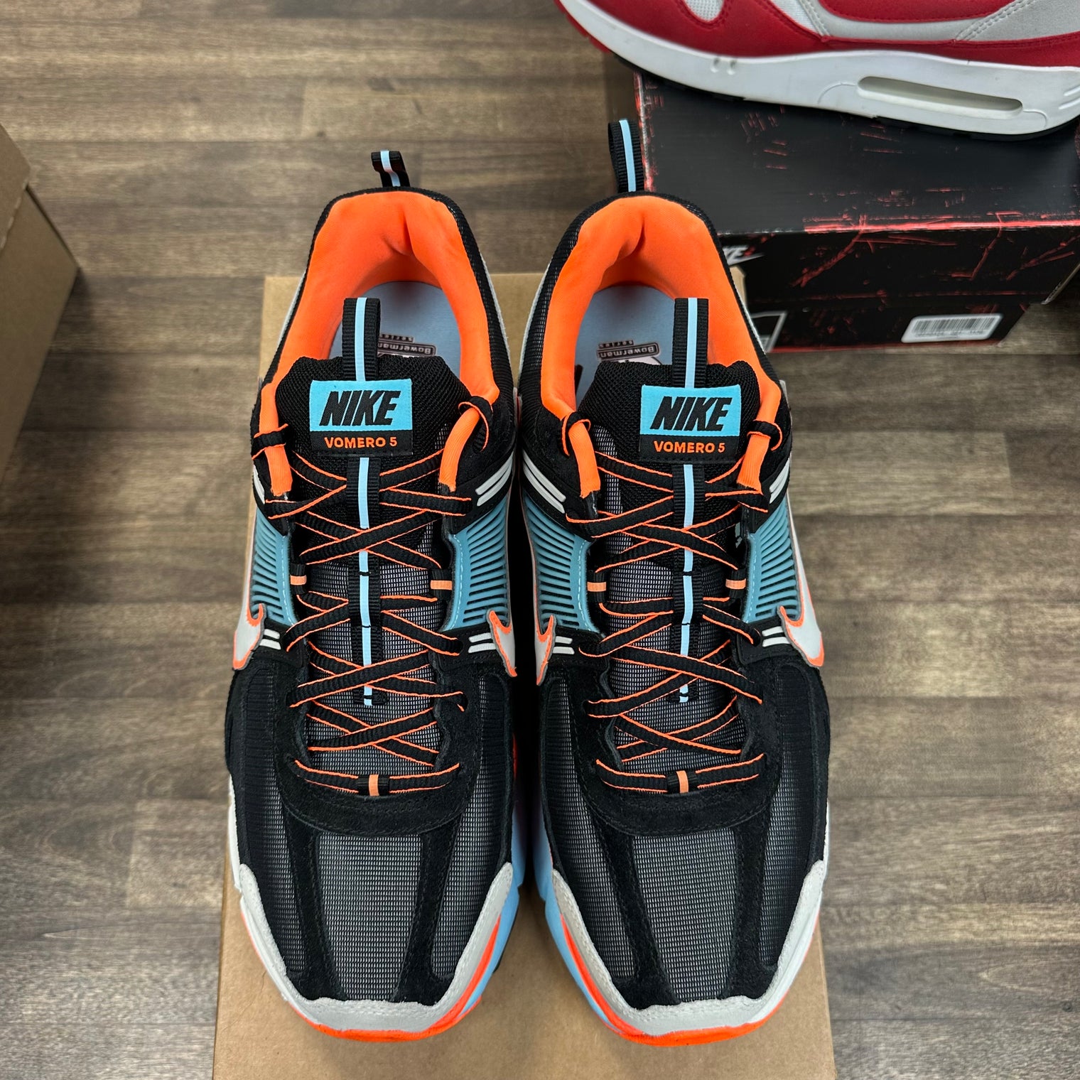 Blue Glaze Total Orange Nike Vomero 5 (W) (USED, No Box)