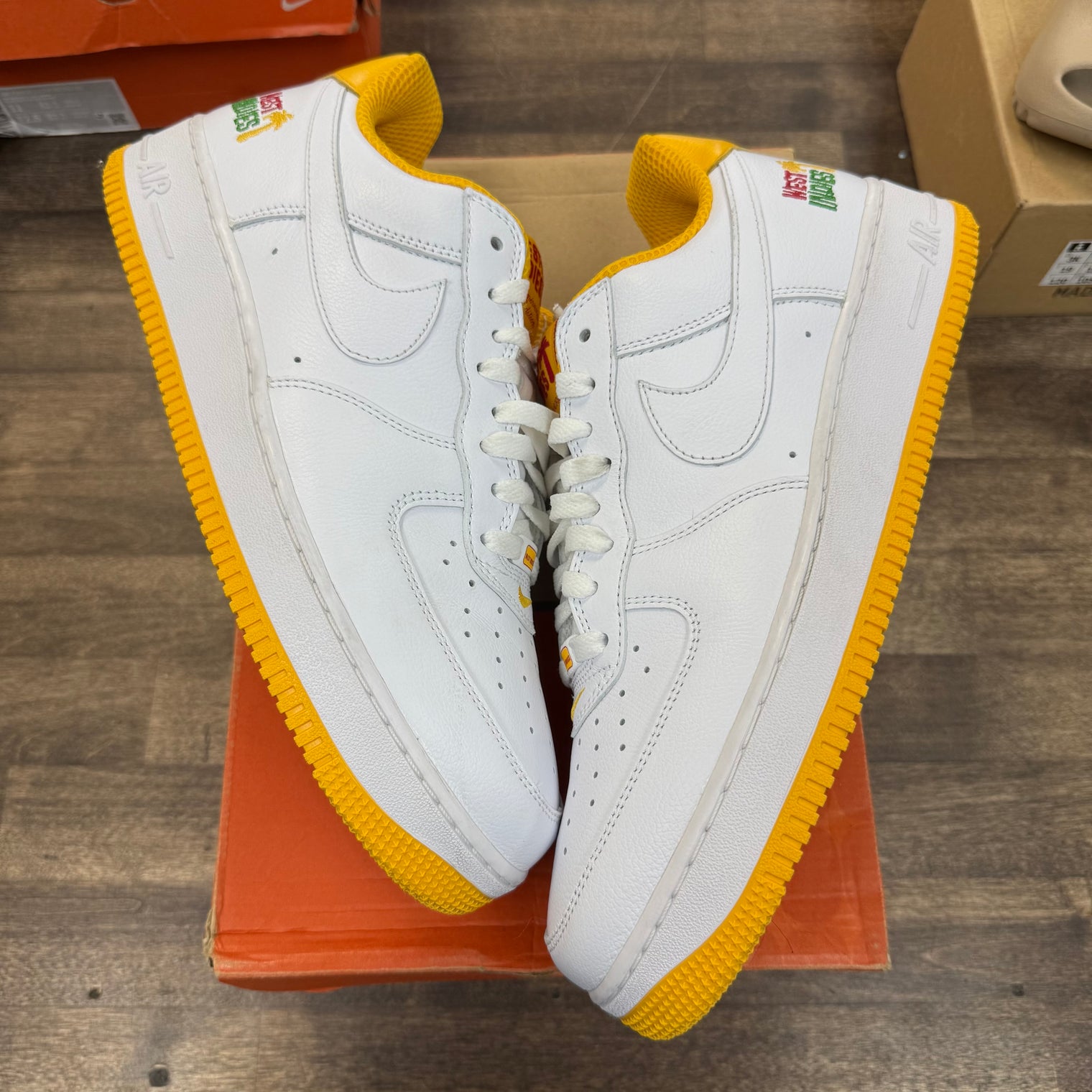 West Indies Nike Air Force 1 Low Yellow (2023) (USED)