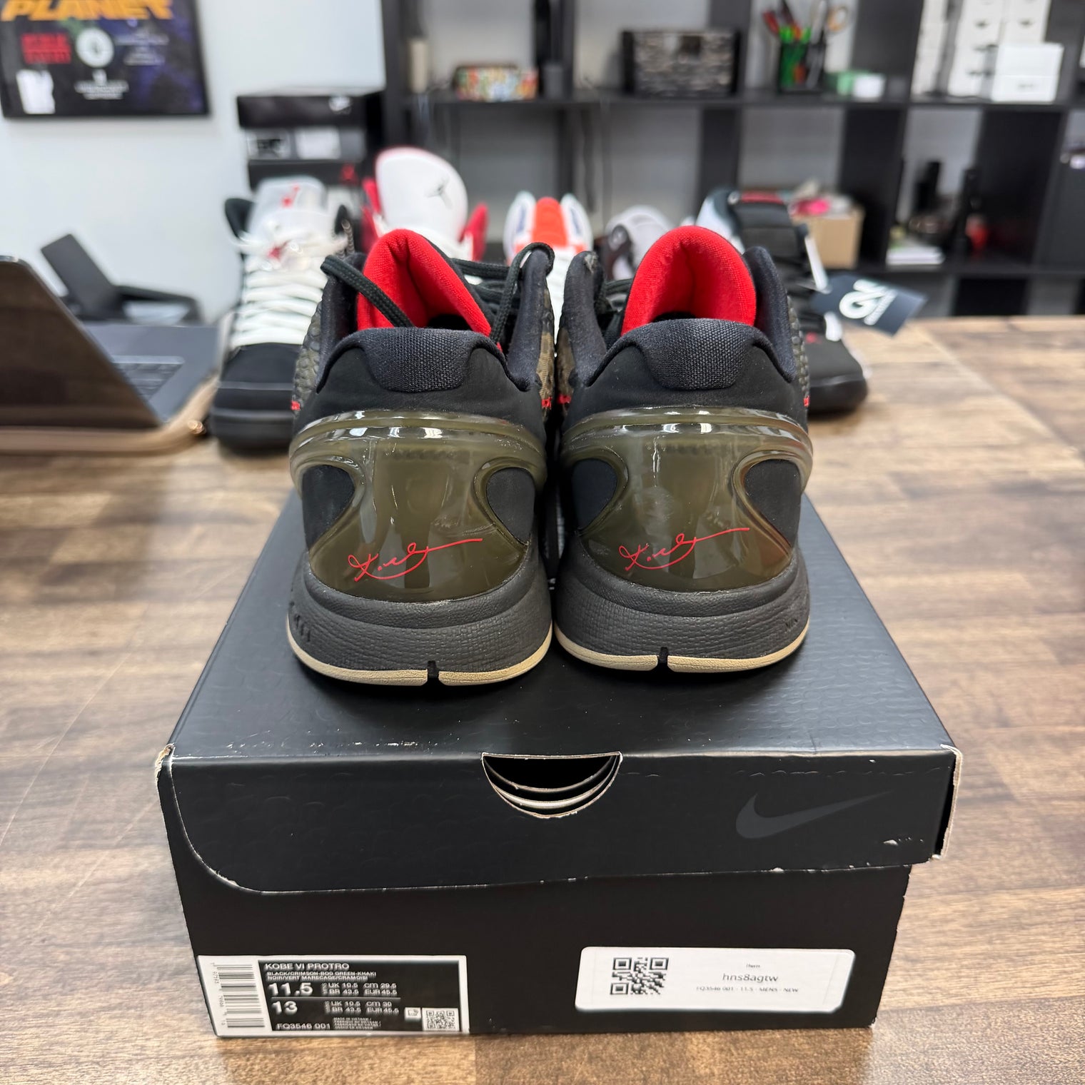 Italian Camo Kobe 6 Protro (USED)