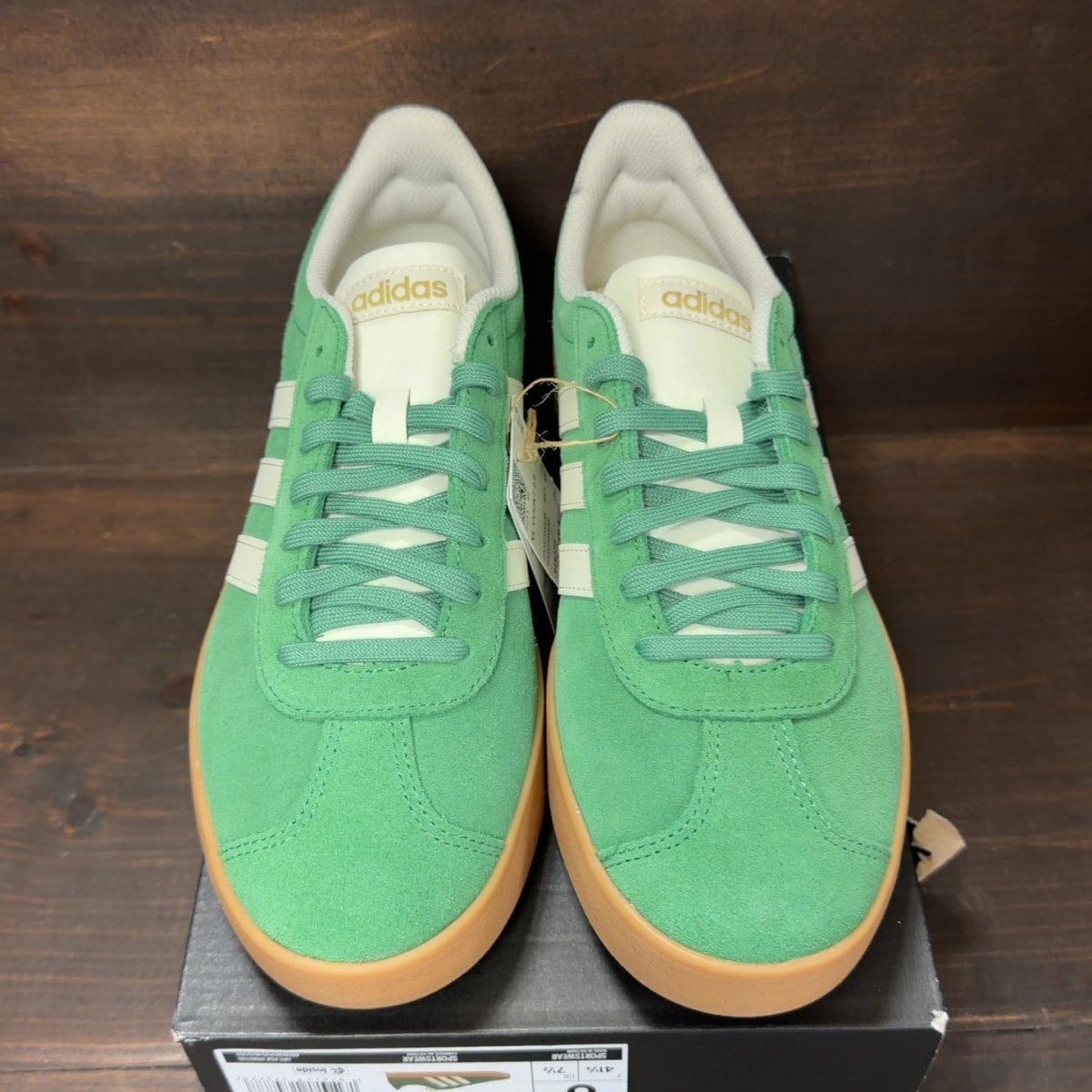 adidas VL Court 2.0 Preloved Green - Image 3