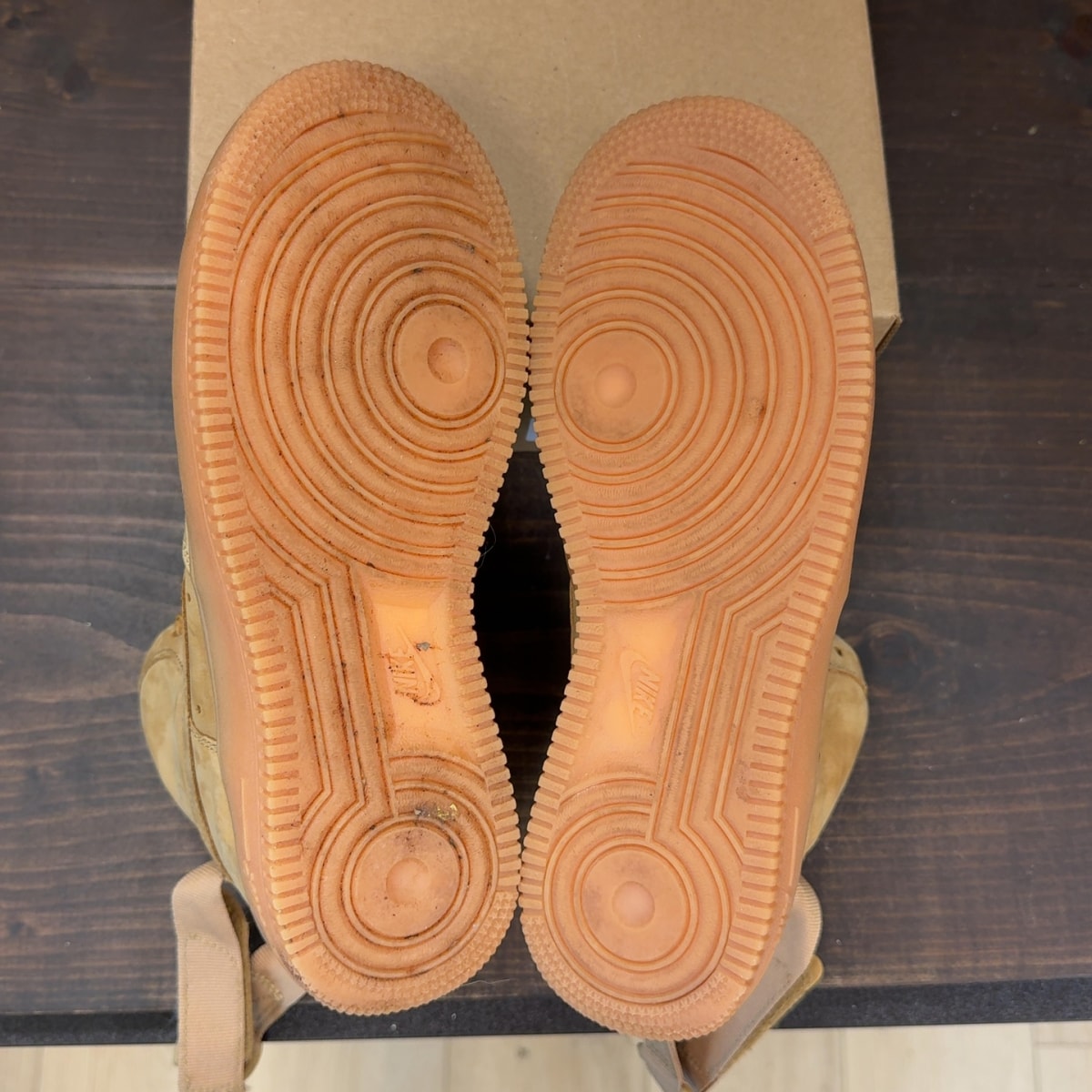 Nike Air Force 1 High Wheat (2015) (GS) Size 6Y (Pre-Owned) - Image 8