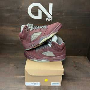 Jordan 5 Retro Burgundy (2023) Size 8 (Pre-Owned) - front