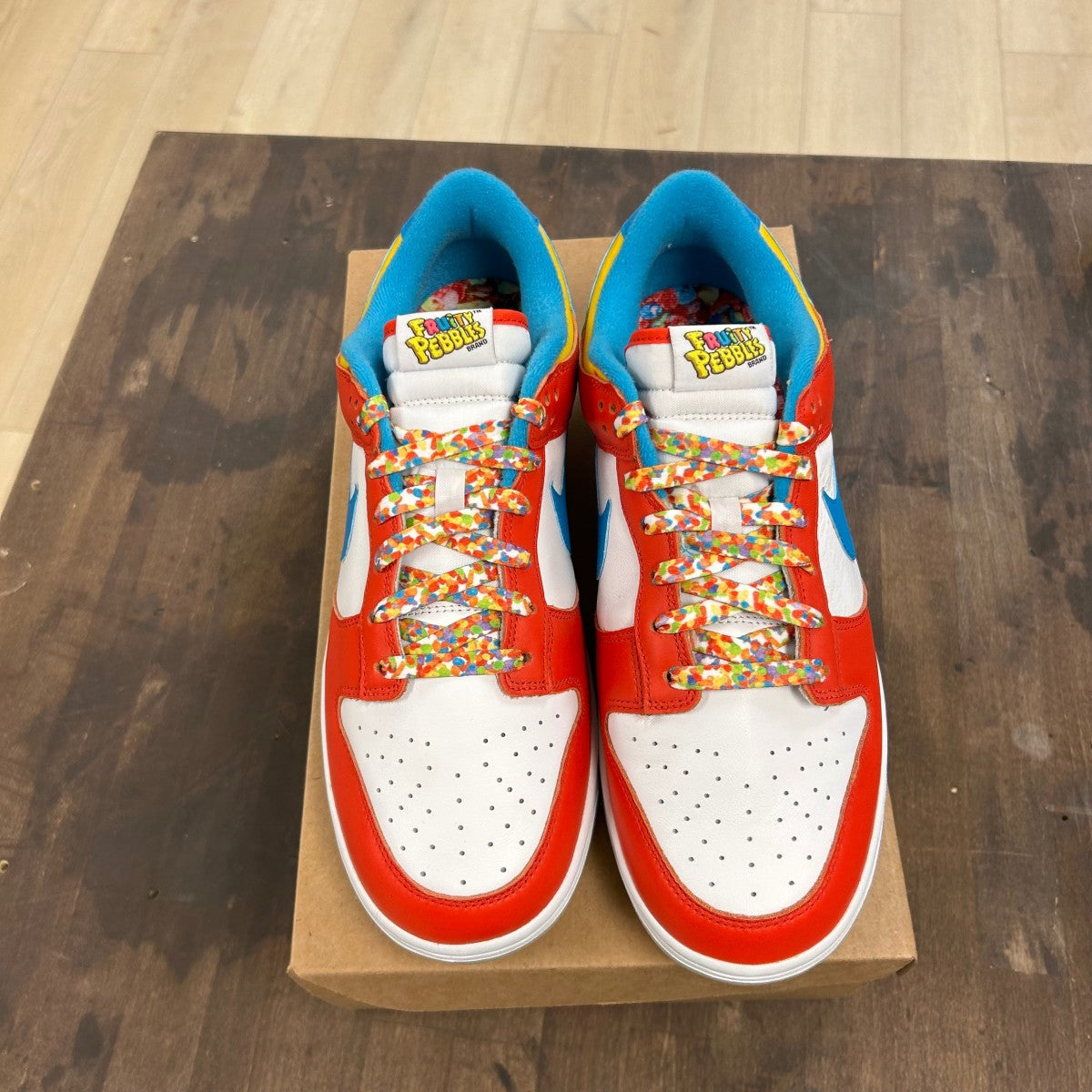 Nike Dunk Low QS LeBron James Fruity Pebbles Size 11 (Pre-Owned) - Image 2