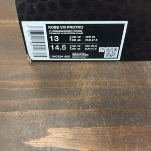 Nike Kobe 8 Protro Year of the Horse (2026) Size 13 (Pre-Owned) - aux