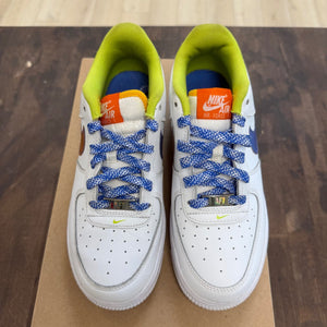 Nike Air Force 1 Low LV8 White Magma Orange (GS) Size 7Y (Pre-Owned) - Image 2