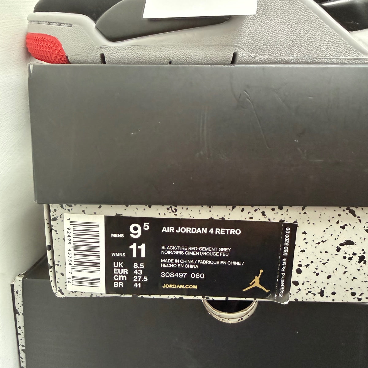 Jordan 4 Retro Bred (2019) - Image 6