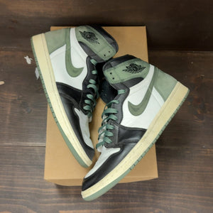 Jordan 1 Retro High Clay Green Size 10 (Pre-Owned) - back