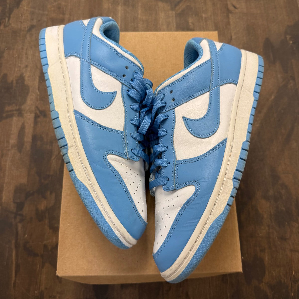 Nike Dunk Low UNC (2021) Size 10.5 (Pre-Owned) - Image 1