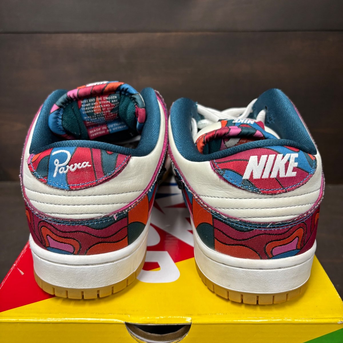 Nike SB Dunk Low Pro Parra Abstract Art (2021) Size 10.5 (Pre-Owned) - sole