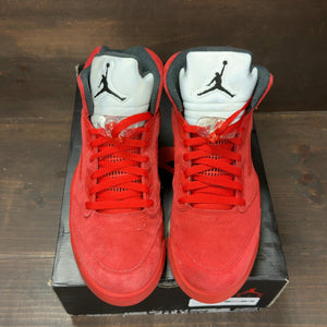 Jordan 5 Retro Red Suede Size 11 (Pre-Owned) - tag