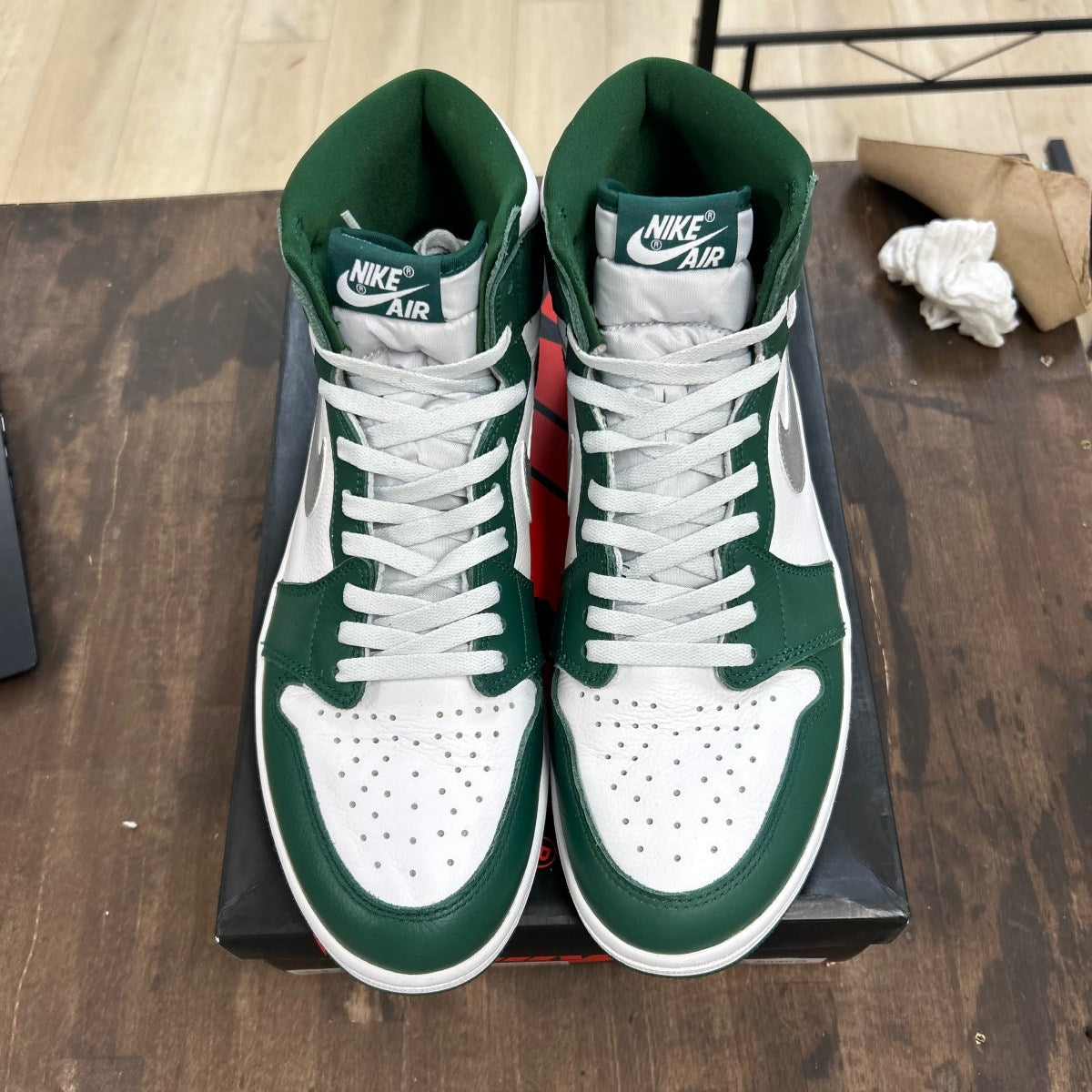 Jordan 1 Retro High OG Gorge Green - Image 2