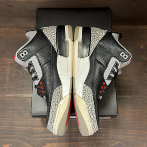 Jordan 3 Retro Black Cement (2018) Size 9.5 (Pre-Owned) - aux